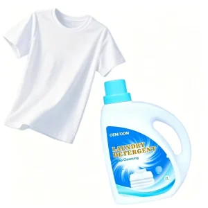 OEM ODM Custom 2L Eco Friendly Liquid Laundry Detergent Lemon Lavender Jasmine Effective Stain Removal Custom Options