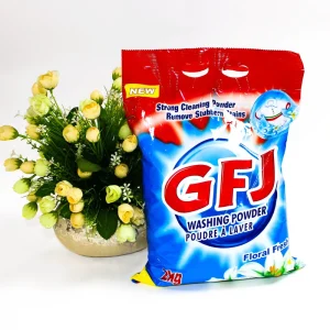 OEM ODM Customized 2kg Bulk Eco Friendly Concentrated Laundry Powder Soap Cleaner Floral Scent Stain Remover