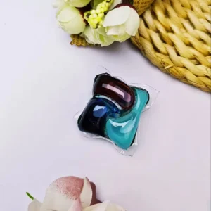 OEM ODM Disposable Apparel Laundry Beads Concentrated Laundry Gel Beads Clothing Cleaner Double Layer 4 in 1 Pods