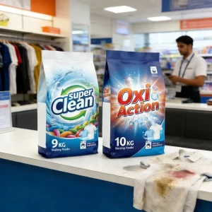 OEM ODM Factory High Quality Bulk Laundry Detergent Powder Perfumed Washing Powder for Industrial & Household Use