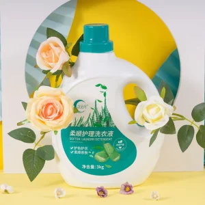 OEM ODM Laundry Detergent Liquid Mite Stain Removal Deep Cleaning Washing Liquid Fabric Care Customized Private Label