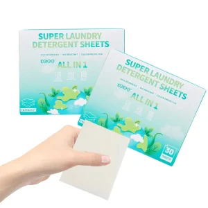 OEM ODM Private Label Laundry Detergent Eco Sheets Laundry Detergent Sheets Laundry Strips