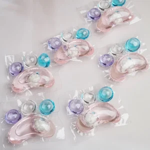 OEM ODM Private Label Laundry Detergent Pods Eco Friendly Washing Capsules with Scent Beads Custom Shape or Packing