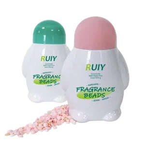 OEM ODM White Cute Shape Laundry Detergent Fragrance Retention Beads Plastic Bottle Dispenser Customizable