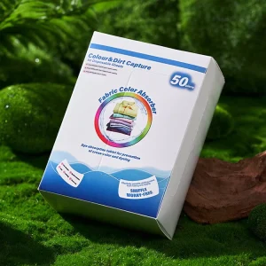 OEM Private Label Heavy Metal Ions Removal Color Absorber Sheet Brightening Clothes Color Catcher