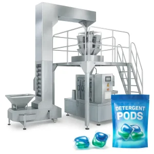 ONE STOP Service Detergent Pods Premade Stand up Pouch Packaging Washing Color Laundry Capsule Packing Machine Automatic