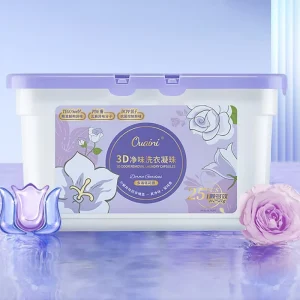 OXI 3in1 Laundry Capsules Pods Detergent Household Cleaning Detergent Beads Cleaning Products Hot Selling Products