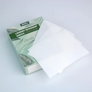 Orange Scent Disposable Solid Eco-friendly Travel Portable Laundry Sheet & Powder Strip Super Concentrated