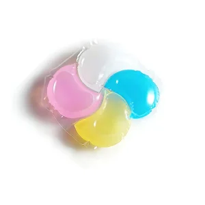 Organic Eco Friendly Disposable Apparel Detergent Pods Biodegradable Laundry Pacs for All Washing Machines
