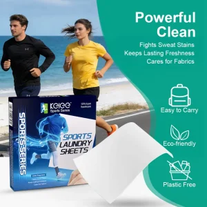 Packaging Laundry Sheet Effective Deep Cleansing Travel Portable Eco Friendly Sports Laundry Detergent Sheets