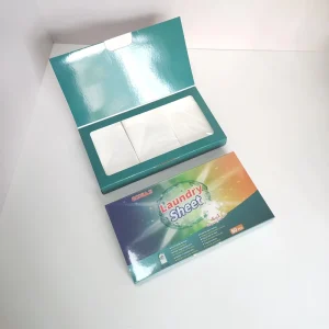 Paper Packaging Boxes for Laundry Sheet Packaging Boxes Customized Coated Art Paper Foldable Gift Boxes