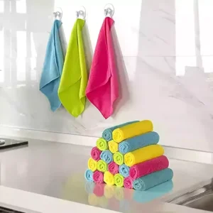 Personalized Microfiber Cleaning Cloths Fast Detailing Towels for Car Care Kitchen Multi Purpose Personalized Cloths