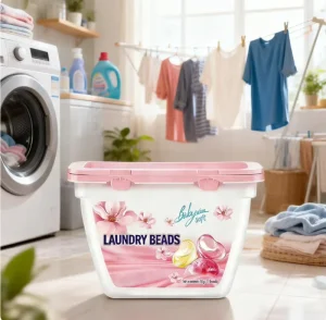 Plant Based Laundry Detergent Pods Eco Friendly Washing Capsules Phosphate Free Gel Beads Biodegradable Laundry Care