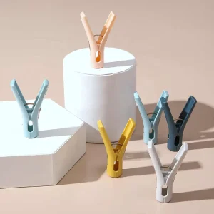 Plastic Laundry Clothes Pins Hanging Pegs Clips Household Food Clip Clothespins Socks Underwear Drying Rack Holder