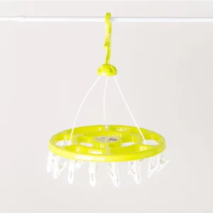 Plastic Laundry Products DRY Hanger with 26 Clips