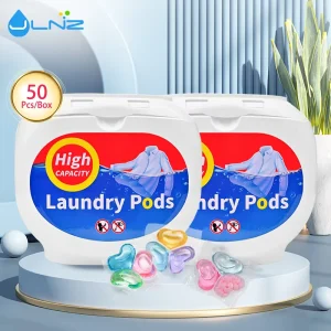 Polyva Water Soluble Pod for Washing Clothes Detergent Clover 3in1 Laundry Capsules Pods Clean Liquid