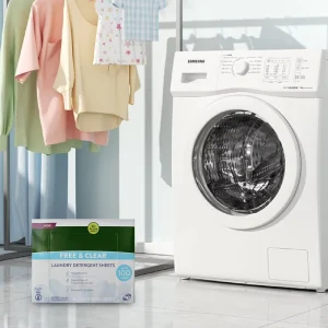 Powerful Cleaning Biodegradable Eco Friendly Lavender Scented Disposable Solid Safe Sensitive Skin Natural Apparel Laundry