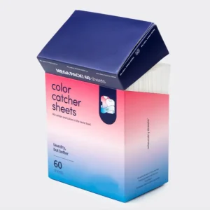 Premium Colour Catcher Sheets Prevent Color Run Safe for White and Colored Laundry Sheets