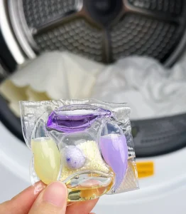 Private Label 5 in 1 Laundry Gel Ball Disposable Detergent Pod Long lasting Fragrance