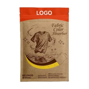 Private Label Anti Color Bleeding Customizable Size & Color Laundry Sheets for Home Use