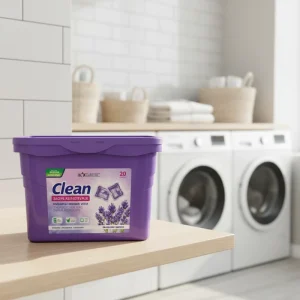 Private Label Custom OEM 240g Lavender Scent Effective Stain Removal Concentrate Laundry Detergent