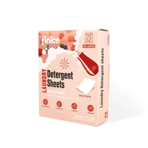 Private Label Disposable Solid Laundry Cleaner Sheets Strips Travel Concentrated Eco Friendly