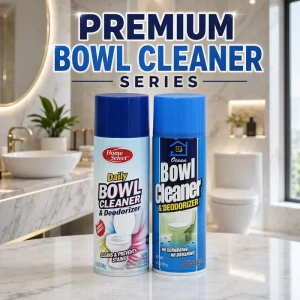 Professional No Scrub Toilet Bowl Cleaner Spray with High Active Foaming Action for Deep Urine Scale Removal