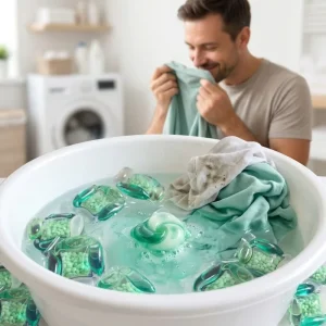 RNSHUTTLER New 5 In 1 Eco Friendly Disposable Laundry Beads 50% Active Ingredient Apparel Use Detergent Pods Floral Scent