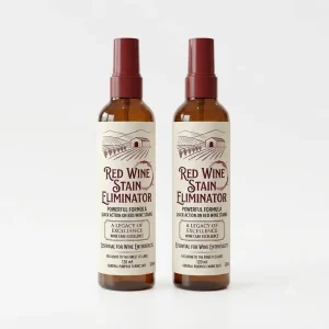 Red Wine Stain Remover Spray 4oz for Stubborn Stains