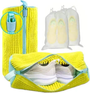 Reusable Shoes Washing Machine Bag Cleaning Bag With Zipper For Use Washing Machine Dryer Machine