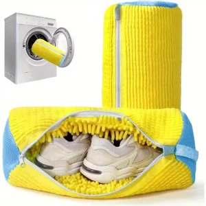 Reusable Shoes Washing Machine Bag Cleaning Shoe Laundry Bag with Zipper