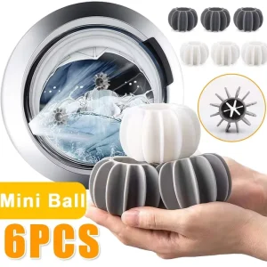 Reusable Washing Machine PP Plastic Laundry Ball Durable Eco Friendly Machine Silicone Steamer Dryer Balls