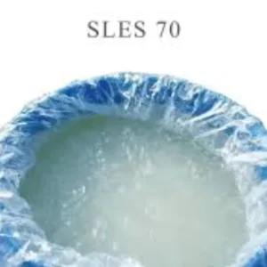 SLES 70% AES Biodegradable Cosmetic Hair Care Chemicals Detergent Industrial Grade Plastic Drum 24 Months