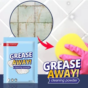 Safe Health Kitchen Decontamination Powder Clean Oil Stain Cleaning Powder Multipurpose Household Effective Grease Cleaner