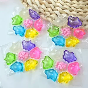 Scented 7 in 1 Long lasting Fragrance Laundry Pods Box Pack Fabric Softening Stain Removing Apparel Factory