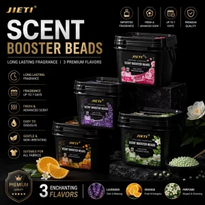 Scented Laundry Beads 1.80 KG Fresh Camellia Lavender Jasmine & Rose Fragrance Anti Static Mite Control Product
