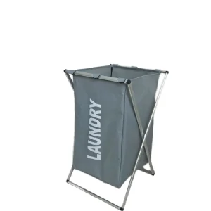 Section Organizer Waterproof Foldable Dirty Clothes Laundry Basket Washing Bin