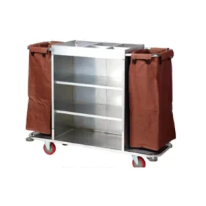 Service Hotel Wheeled Laundry Cart