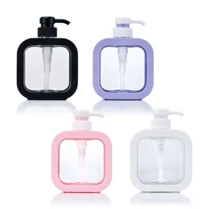 Soap Dispenser Shampoo Hand Soap Laundry Liquid Sub White Pink Green Black Blue Cosmetic Pump Plastic Shampoo Bottle