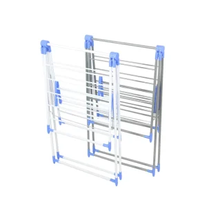 Space saving Foldable Metal Laundry Stand Clothes Drying Hanger Storage Holders Rack Organizer