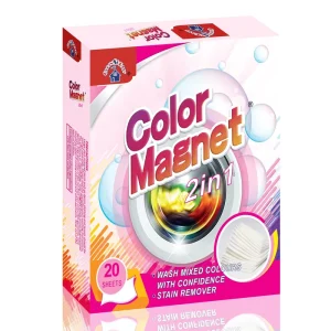 Stain removing and Color protecting Sheets Absorb Floating Color Stains Keeping Clothes Bright and Not Dull Color Catcher