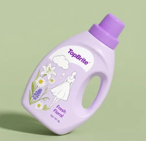 Super Clean Disposable Eco Friendly Lemon Scent Liquid Low Foaming High Performance Stain Removing Laundry Detergent