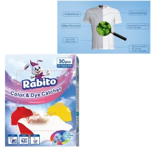 T shirts Colour Dirt Collector Absorption Dye Absorber Sheets Color Catchers