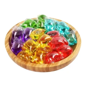 TUYATOU Custom Eco Friendly Disposable Laundry Pods Natural Scent Fragrance Beads Bulk Apparel Detergent Gel Removes Stains