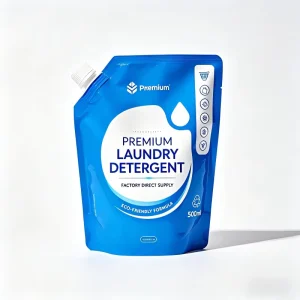 Thickened Leak Proof Laundry Non Nozzle Bag Custom Logo Plastic Packaging Pouches for Daily Chemical Factory Supply