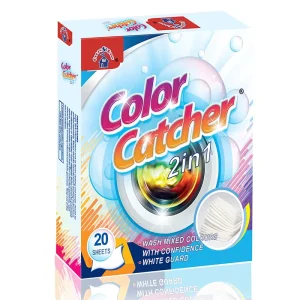 Washing Laundry Color Catcher Sheet Customizable Packaging Fast Absorption of Colors