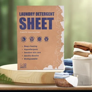 Washing Laundry Sheets Laundry Detergent Tablets Eco Friendly Laundry Detergent Sheets Paper