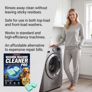 Washing Machine Cleaner Reduce the Accumulation of Residues and Keep the Laundry Environment Fresh Clean Washer Inner Drum