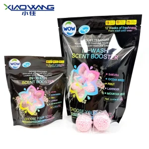 Water Soluble Film Retention Beads Ball Lasting Fragrance Scent Booster Beans Pods Manufactured Retention Beads