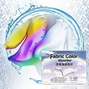 White Color Absorbing Grabber Sheets Dye Trapping Tablets for Apparel Laundry Box Packing